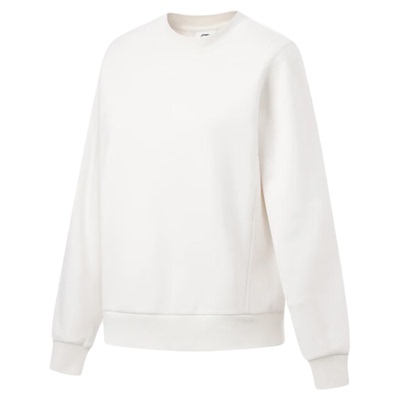 李宁女士加绒保暖运动卫衣长袖