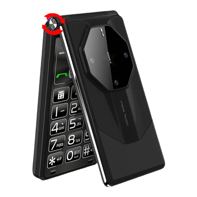 4G全网通老人机双卡双待翻盖手机