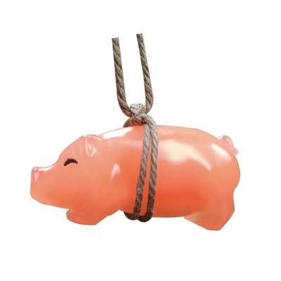 紫外线变色烤乳猪挂件