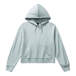 超级安踏女子加绒连帽卫衣春季保暖休闲长袖运动外套162548720U