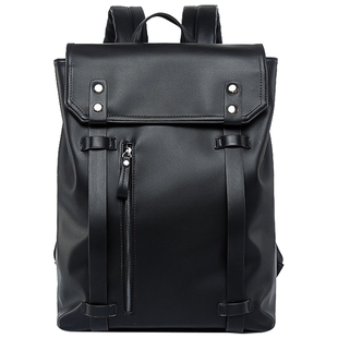 男包双肩包商务通勤出差男士电脑背包男款旅行书包男生大学生皮革