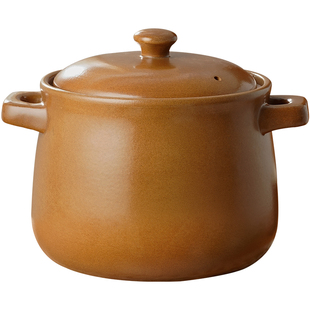 砂锅煲家用燃气灶专用陶瓷耐高温无釉无涂层煲汤老式土陶炖锅沙煲