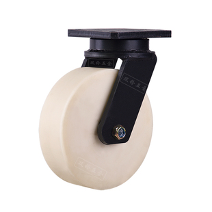 双铃承重万向轮轮子重型5吨6/8/10/12寸抗冲击MC尼龙轮超重载脚轮