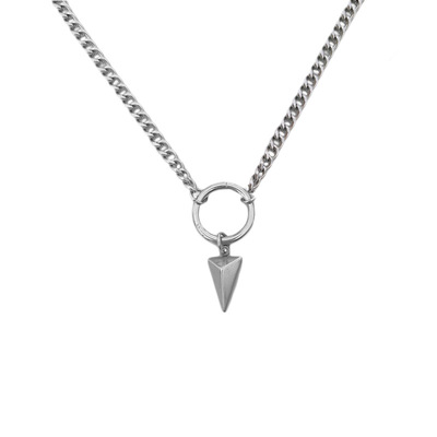 田柾国同款钛钢锁骨链