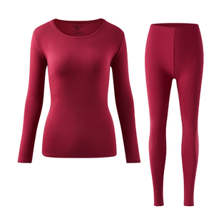 三枪抗静电100%棉女士内衣中厚款纯棉保暖套装新疆长绒棉秋衣秋裤