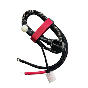 小牛加粗8平方电源线N/M3/U1/MqilNxtUmax双电并联线电池连接直上