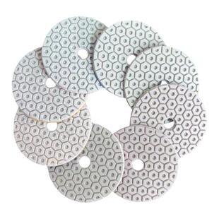 绿松树4寸100mm金刚石水磨片 大理石石英石花岗岩抛片打磨翻新片