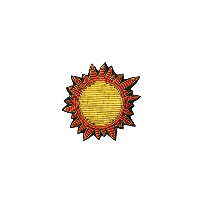 手工刺绣天空宇宙云朵高档胸针女