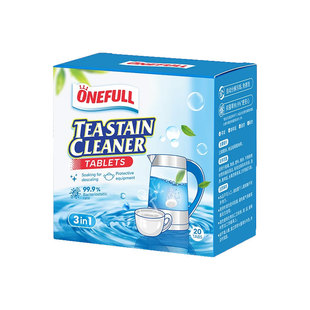 ONEFULL茶垢清洁泡腾片茶杯茶具清洁剂洗杯子去茶渍茶垢专用神器