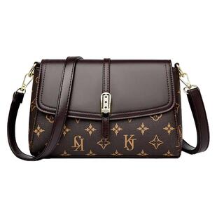 真皮女包2026爆款高级感时尚妈妈款中年斜挎包小众百搭通勤单肩包