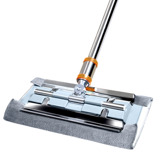 2026新款平板夹抹布拖把家用一拖净干湿两拖地神器墩布木地板专用