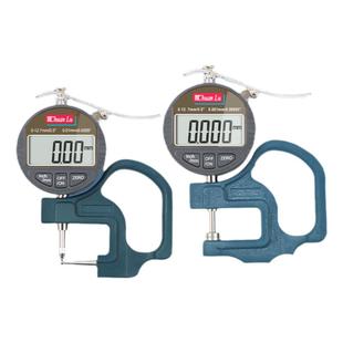 川陆G型百分测厚规厚度表测厚仪厚度规布薄膜纸张0-10mm 0.01毫米