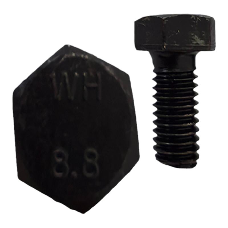 8.8级加长外六角螺丝螺母套装强度加长螺栓大全黑色螺钉M6M8M10
