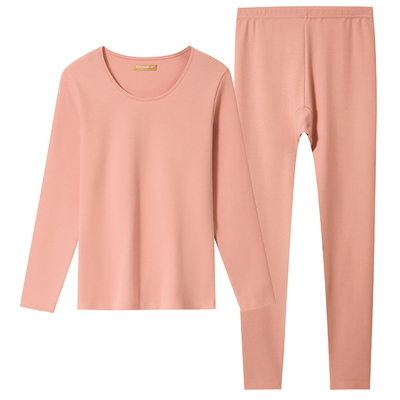 新一步男女厚款纯棉保暖内衣套装