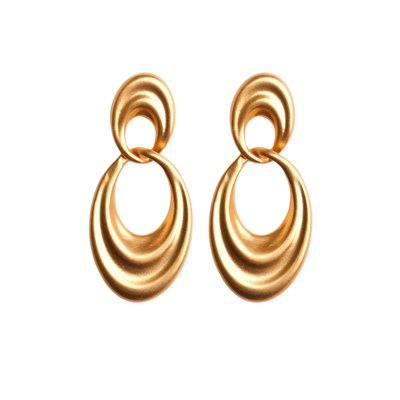 CLOSENSE欧美素金高级耳钉耳夹