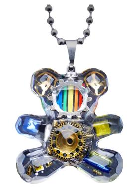 孤品原创设计蒸汽朋克吊坠项链