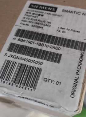 议价西门子工业以太网 FastConnect RJ45插头6GK1901-1BB10-2AE0
