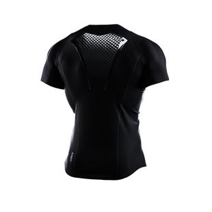 Monster Guardians男子防滑吸湿速干训练健身运动压缩紧身衣短袖