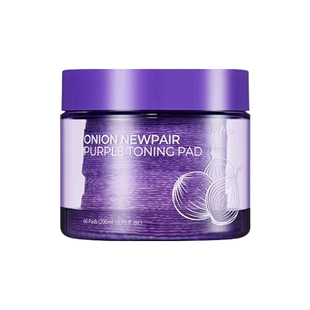 isntree洋葱祛角质提亮棉片紫色补水修护面膜舒缓精华湿敷淡印女