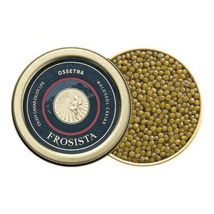 芙思塔鱼子酱OSSETRA黑标系列鲟鱼籽酱开盖即食四川雅安10g*1罐