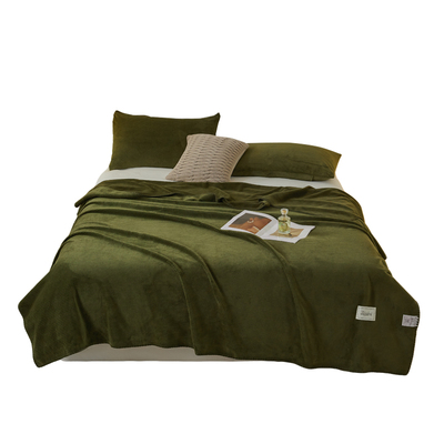 华夫绒毛毯办公室午睡薄款毯子