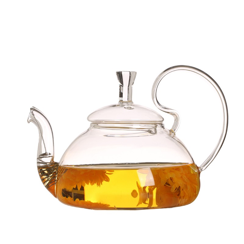 玻璃泡茶壶加厚养生耐热明火直烧