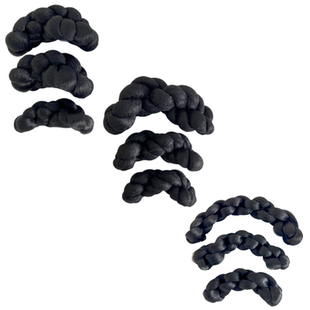 汉服假发无底麻花发包全发丝软发包发冠百变百搭麻花包在水一方