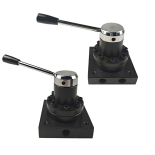 三位四通换向阀块母线加工机专用转向阀冲孔切断折弯高效控制阀块