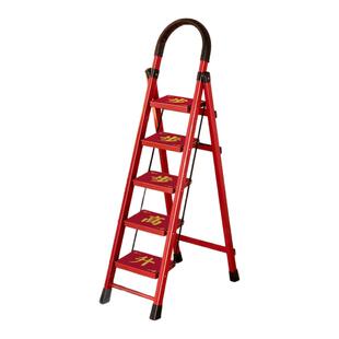 乔迁之喜梯子家用乔迁折叠梯加高加厚人字梯小型轻便爬梯步梯超稳