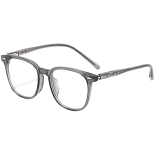 【免费配度数】佐川轻盈防蓝光眼镜女圆脸显脸小眼镜框男近视可配