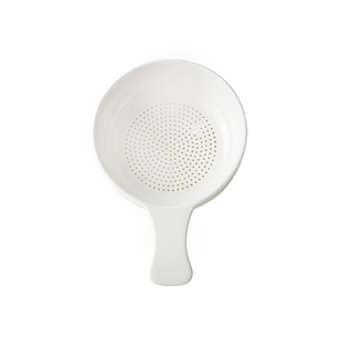 plodon浦利顿陶瓷漏勺辅食工具厨房家用婴儿辅食米油过滤汤粥勺