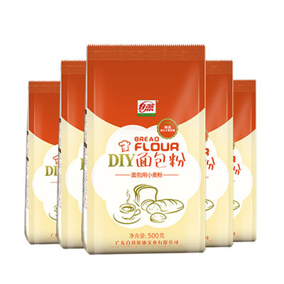 白燕高筋面粉硬红麦拉丝面包粉