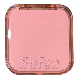 新色!sofea霞飞腮红膏膨胀色水油生巧丝滑膏状腮红07嘤嘤嘤N02