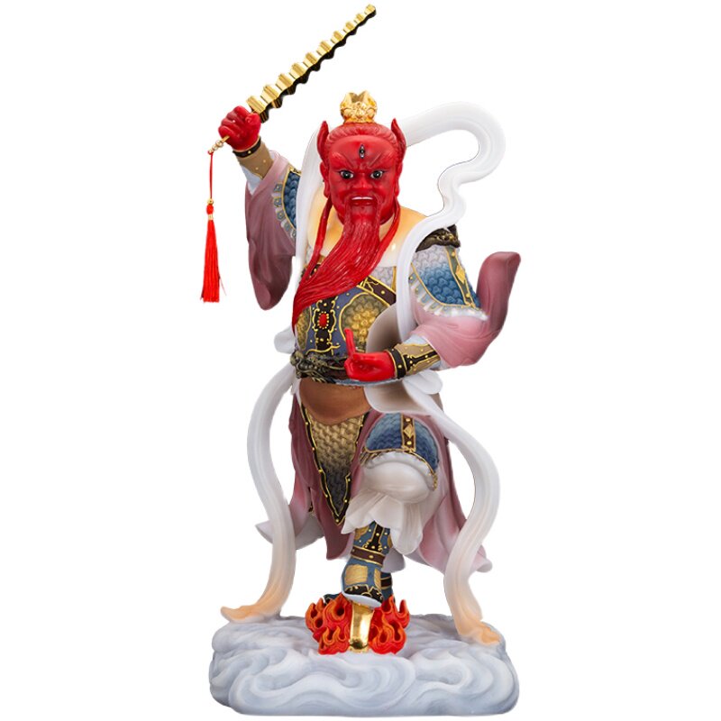 神像供奉摆件王天君汉白玉