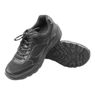 江苏玉人牛皮作训鞋训练黑色超轻跑鞋耐磨体训鞋解放劳保鞋6