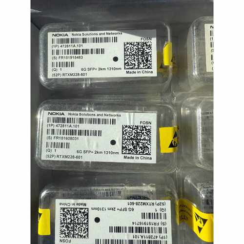 议价现货供应诺基亚FOSN光模块6GSFP2km1310可维修