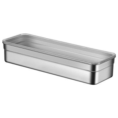 带盖304不锈钢筷子盒食品级