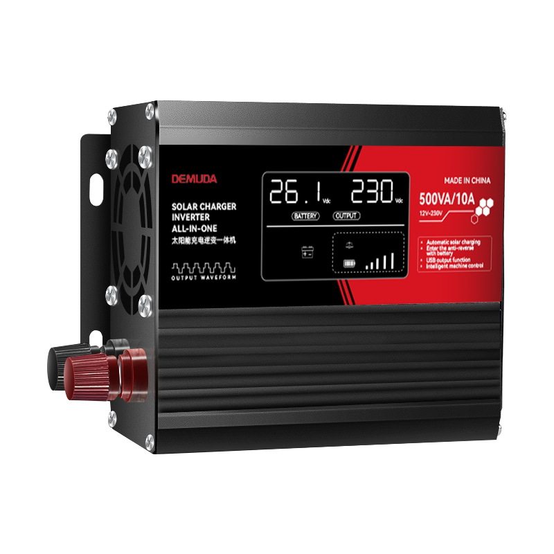 300W800W太阳能修正逆变器光伏发电充电逆变器太阳能控制一体机