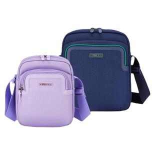 卡拉羊多功能单肩包防水男士手拎包女休闲大容量斜挎包25年新款