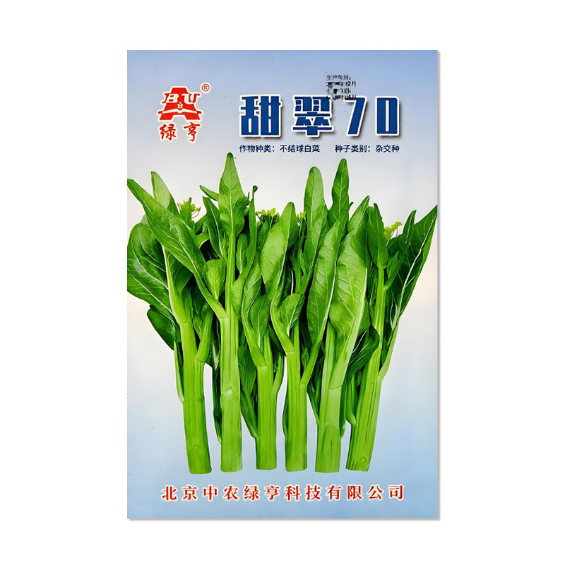 绿亨甜翠70白菜苔种子
