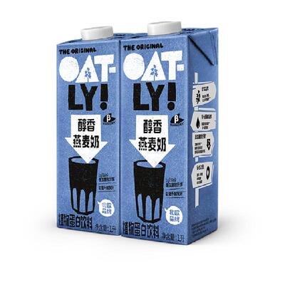 OATLY醇香燕麦奶早餐奶1L*2