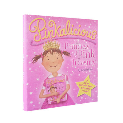 现货【外图原版】进口英文 Pinkalicious: The Princess of Pink Treasury 粉红控合集