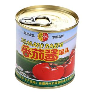 大疆丰德4罐198g新疆大疆丰德半球红番茄酱儿童孕妇家庭装罐头