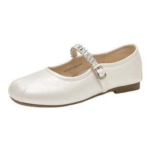 戈美其商场同款单鞋女2025新款配裙子的鞋子玛丽珍女鞋软底不累脚