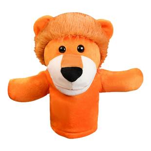 腹语手偶玩具动物手套可张嘴巴能动布娃娃幼儿园人物表演猴子玩偶