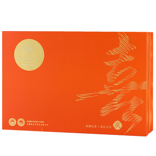 【喜庆】积庆里英德红茶英红九号有机红茶高档年货茶叶礼盒装180g