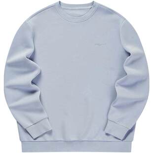 鸿星尔克加绒卫衣男冬季新款男士男生青少年加厚运动圆领长袖上衣