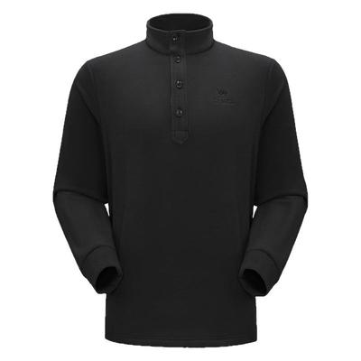 骆驼男装户外抓绒衣男款登山加厚百搭摇粒绒徒步冬内搭打底衫上衣