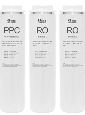 乐博维滤芯适配京选水护盾净水器机JPA400RO/APU-R400/RO反渗透膜