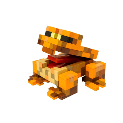 【青蛙】积木拼搭我的世界mc青蛙moc玩具创意桌面摆件儿童礼物